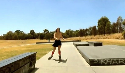 Breathtaking Australian models posing nude on the sandy beach