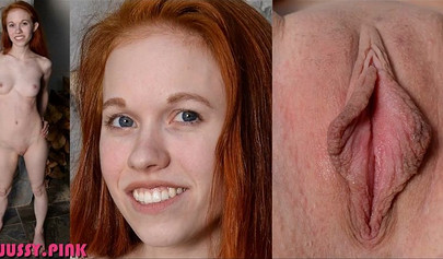 Hot teens show off their pretty faces and pussy lips