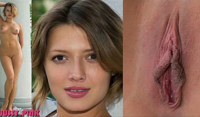 Hot teens show off their pretty faces and pussy lips