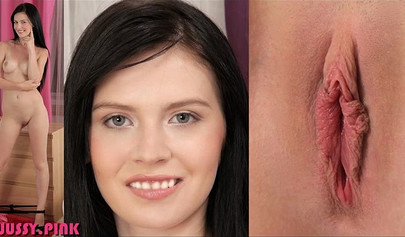 Hot teens show off their pretty faces and pussy lips