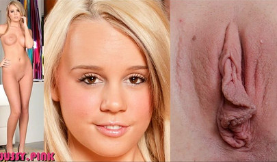 Hot teens show off their pretty faces and pussy lips