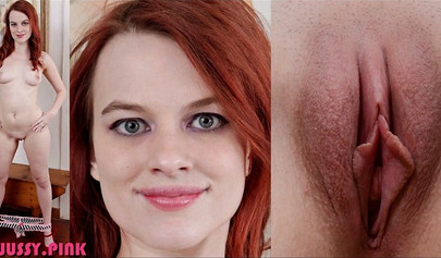 Hot teens show off their pretty faces and pussy lips