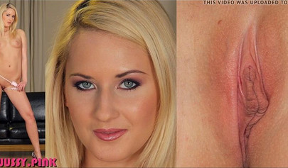 Hot teens show off their pretty faces and pussy lips