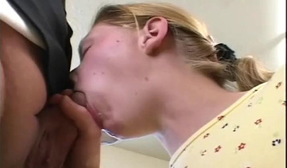 18 year old teen loses her anal virginity and gets facialed