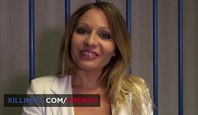 French office seductress Sabrina Sweet French gets fucked by her boss