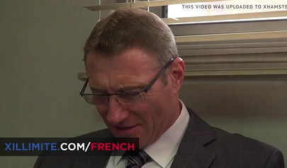 French office seductress Sabrina Sweet French gets fucked by her boss