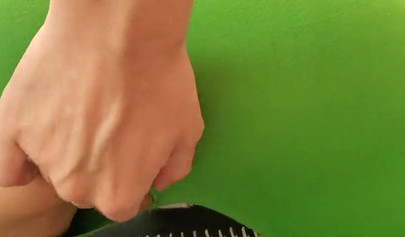 Curvaceous big titted teen gets stripped and dicked on St Pattys day