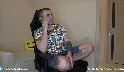 Teen in fishnet pantyhose humps her naughty stepbrother's dick