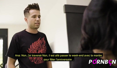 Busty brunette Bianka Blue gets screwed after intense workout