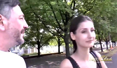 Hottie Coco Kiss gets banged by a stranger for serious cash