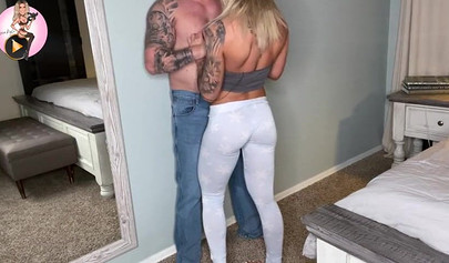 Stunning tattooed girlfriend enjoys getting banged hard by her strong boyfriend