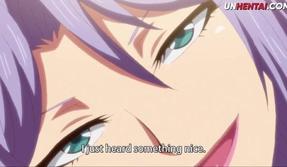 Huge boobed Hentai vixen rides her soaking wet cunt on a hard prick