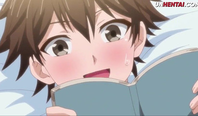 Huge boobed Hentai vixen rides her soaking wet cunt on a hard prick