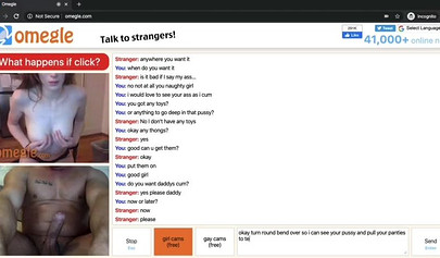 Busty Omegle teen Rachel makes a black dude masturbate while touching herself