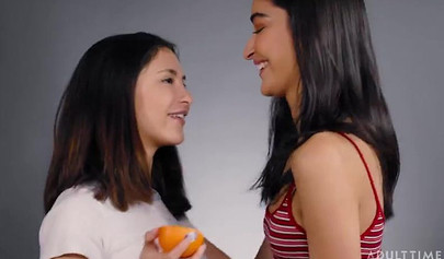 Teens Emily Willis & Jane Wilde eat each other's hot pussies to orgasm