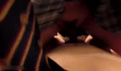 Young Japanese teen gives a sloppy BJ and gets her hairy pussy fucked