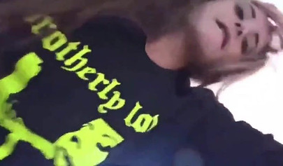 Slutty teen Kyler Quinn grabs a hard dick, sucks and fucks it