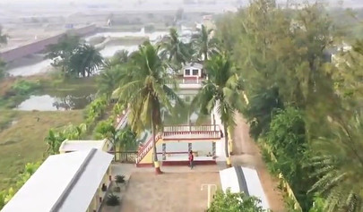 Sexy Indian brunette with perky tits drilled on the table