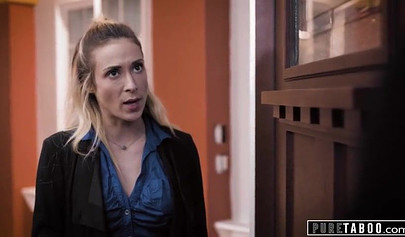 Horny Latina Alina Lopez gets a deep creampie on the couch