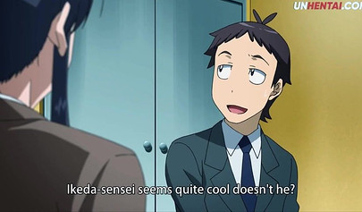 Gorgeous hentai schoolgirl with big tits gets pounded in missionary