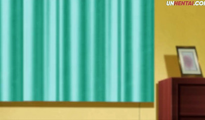 Gorgeous hentai schoolgirl with big tits gets pounded in missionary