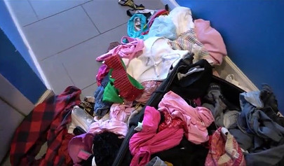 Gorgeous blonde Aria Banks seduced and fucked stepbrother after moving in