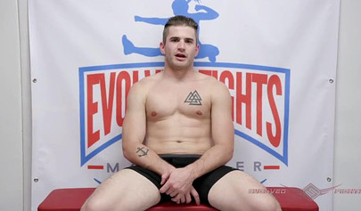 Petite redhead Maya Kendrick hardcore fucked during wrestling