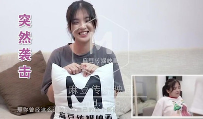 Beautiful brunette teen gets a deep creampie in her tight pussy