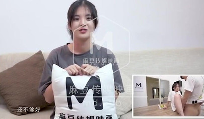 Beautiful brunette teen gets a deep creampie in her tight pussy