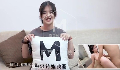 Beautiful brunette teen gets a deep creampie in her tight pussy