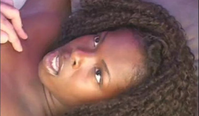 Gorgeous ebony and petite teen takes a big cock