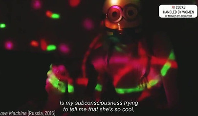 Stunning girls get cumshot after giving sloppy handjobs