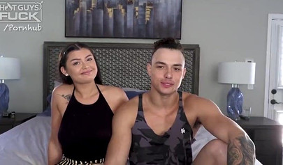 Chubby teen with a bubbly ass screwed by a hunk