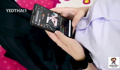 Thai chick with small tits riding a throbbing shaft