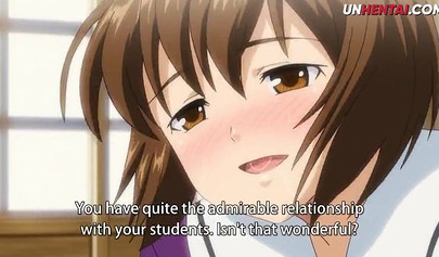 Virgin schoolgirl with big tits double penetrated in uncensored Hentai