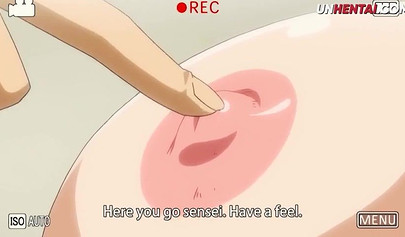 Virgin schoolgirl with big tits double penetrated in uncensored Hentai