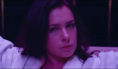 Stunning brunette gets her wet pussy pounded rough