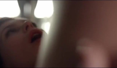 Stunning brunette gets her wet pussy pounded rough