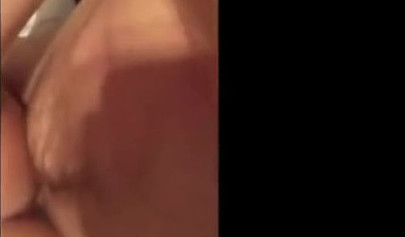 Sexy amateur blonde riding a big cock and squirting