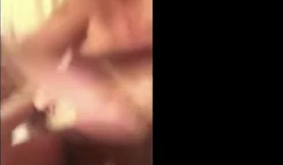 Sexy amateur blonde riding a big cock and squirting