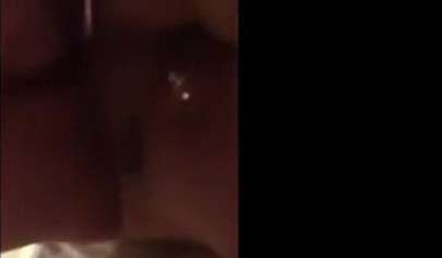 Sexy amateur blonde riding a big cock and squirting