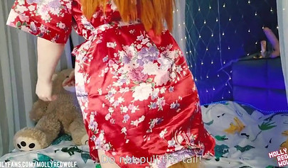 Sloppy blowjob for the good start of the day