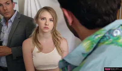 Rough and hard fuck turns into a wild threesome