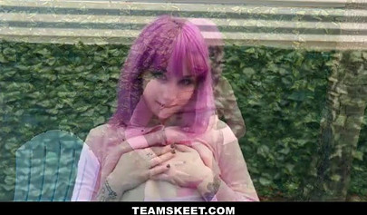 Petite cute slut gets nailed hard during quarantine