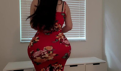 PAWG MILF fucked until left with a creampie