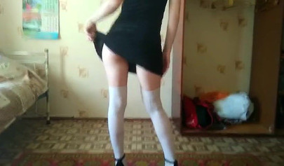 Petite amateur teen stripping gets pounded by step dad