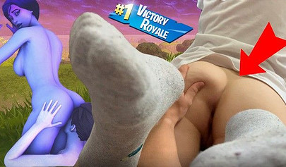 Horny amateur brunette pounded hard after playing video games