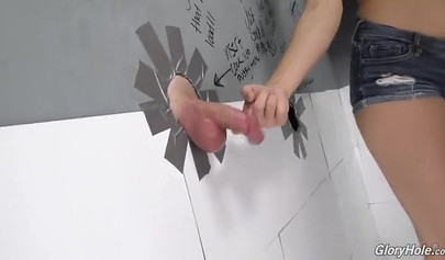 Skinny blonde Piper Perrie milking gloryhole bbc with a slutty friend