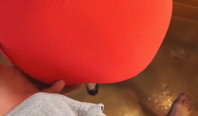 Slutty brunette seduced and milked stepdad's big cock