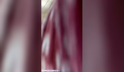 Petite Ellie Eilish riding big cock in sundress at the library